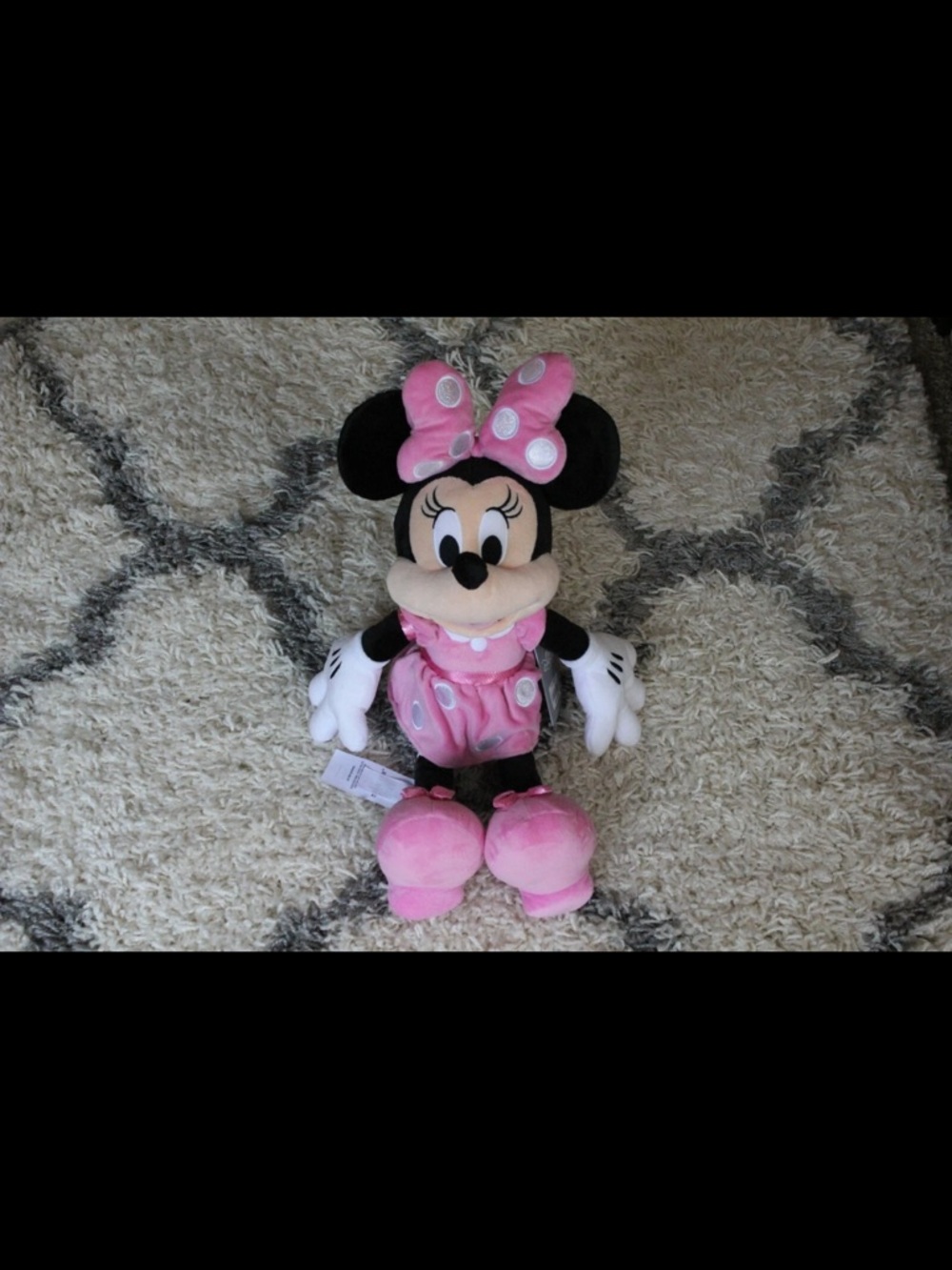 Disney Minnie Mouse Plush - Pink Bow & Dress